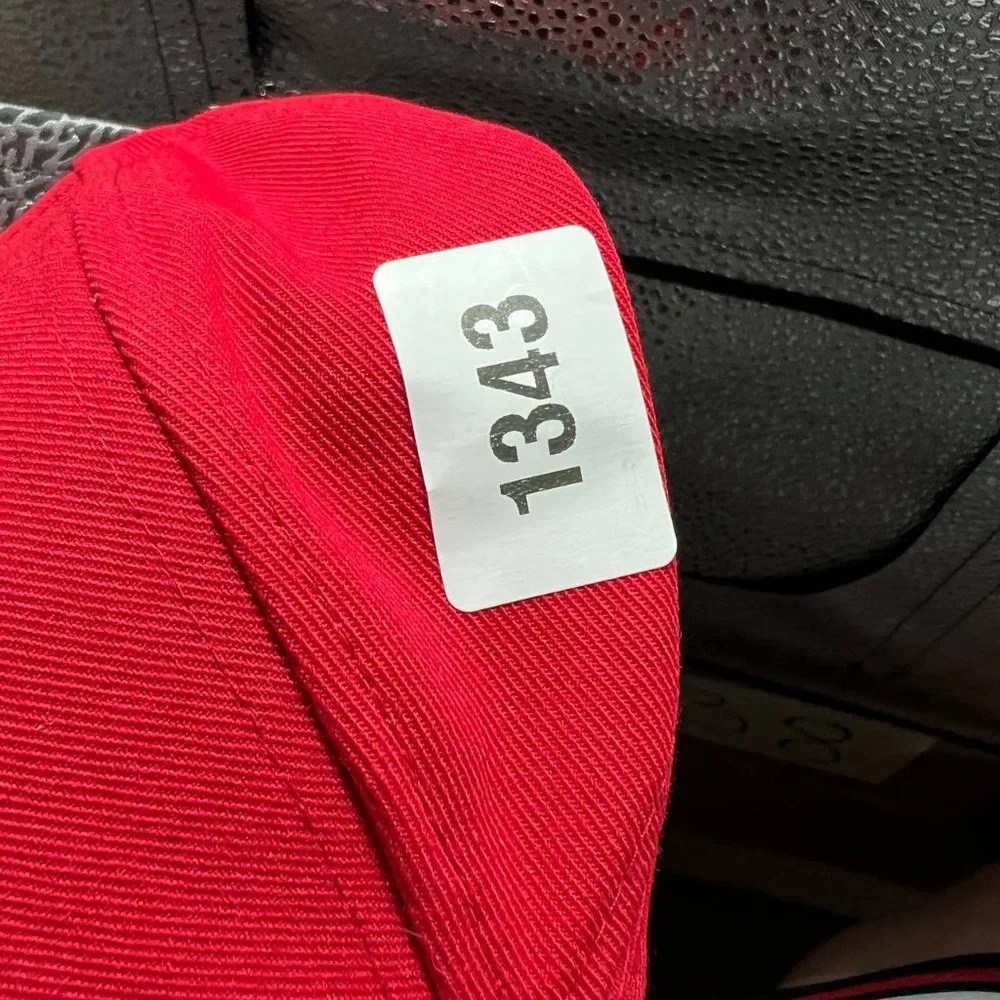 Air Jordan Red Black Jumpman Hat Snapback Cap Men Used‎